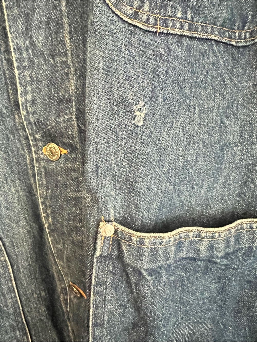 Polo Ralph Lauren Men's Denim Chore Jacket with Contrast Collar - Picture 4 of 9